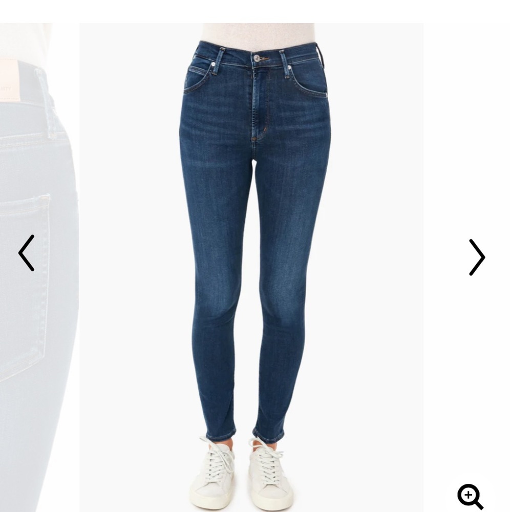 Citizens of humanity rocket ankle skinny jeans